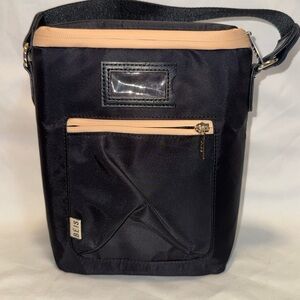 Beis Baby Bottle Cooler Bag Black and Tan